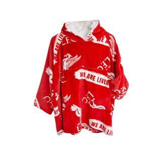 Liverpool FC Childrens/Kids We are Liverpool Fleece Oversized Blanket Hoodie / R